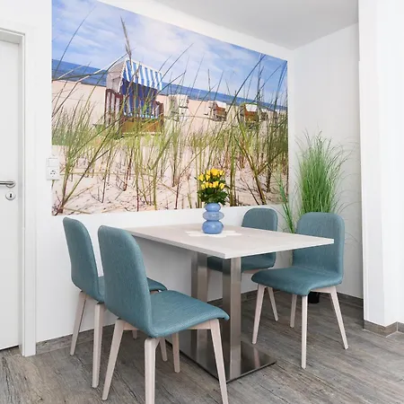 Lägenhet Haus Strandkorb - Poolnaehe - Garten - Tischtennis
