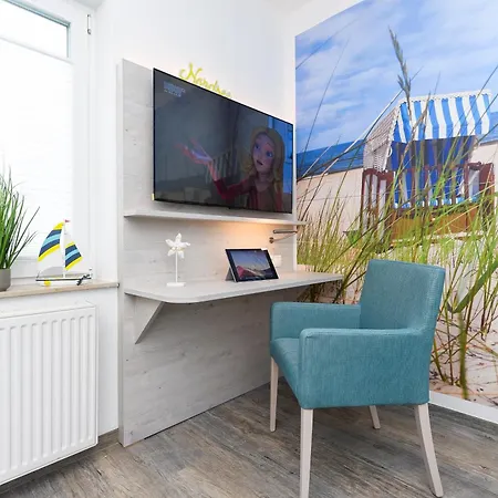 Lägenhet Haus Strandkorb - Poolnaehe - Garten - Tischtennis *