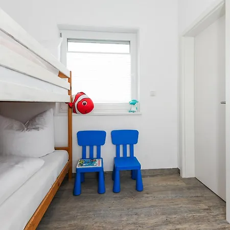 Haus Strandkorb - Poolnaehe - Garten - Tischtennis Daire