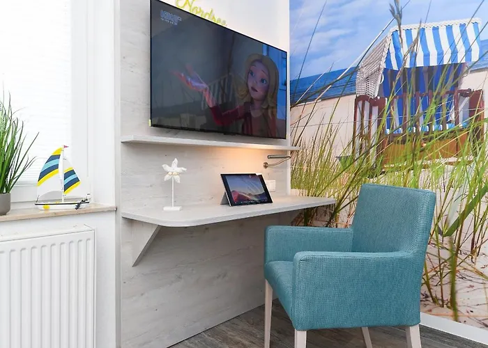 アパート Haus Strandkorb - Poolnaehe - Garten - Tischtennis *