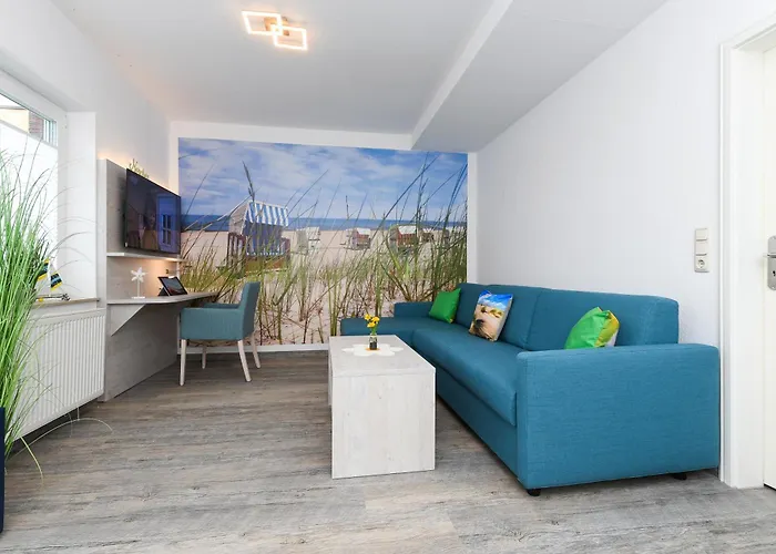 アパート Haus Strandkorb - Poolnaehe - Garten - Tischtennis