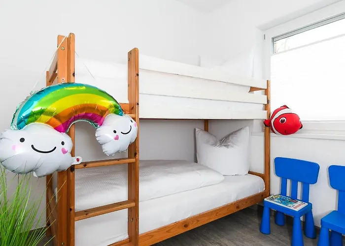 アパート Haus Strandkorb - Poolnaehe - Garten - Tischtennis